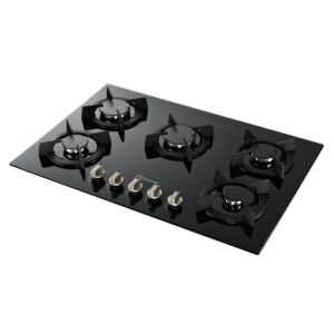 Fogão Cooktop A Gás 5 Bocas Bivolt  ELT-5B-G-P