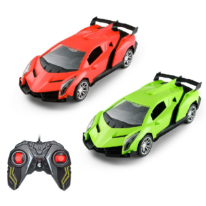 Carrinho Controle Remoto Grande Carro Brinquedo Infantil Lamborghini Farol Led