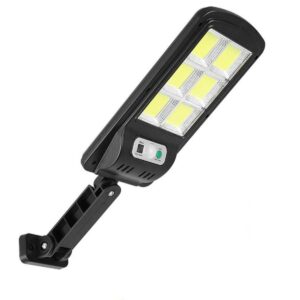 Luminaria Solar 6 Led Luz Automática Sensor De Presença Ip65