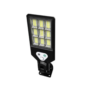 Luminária Solar 9 LED com controle Remoto e Sensor de Movimento à Prova D'água